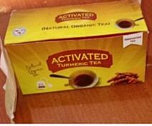 NRCRI Activated Turmeric Tea packaging