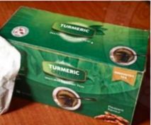 Turmeric product package